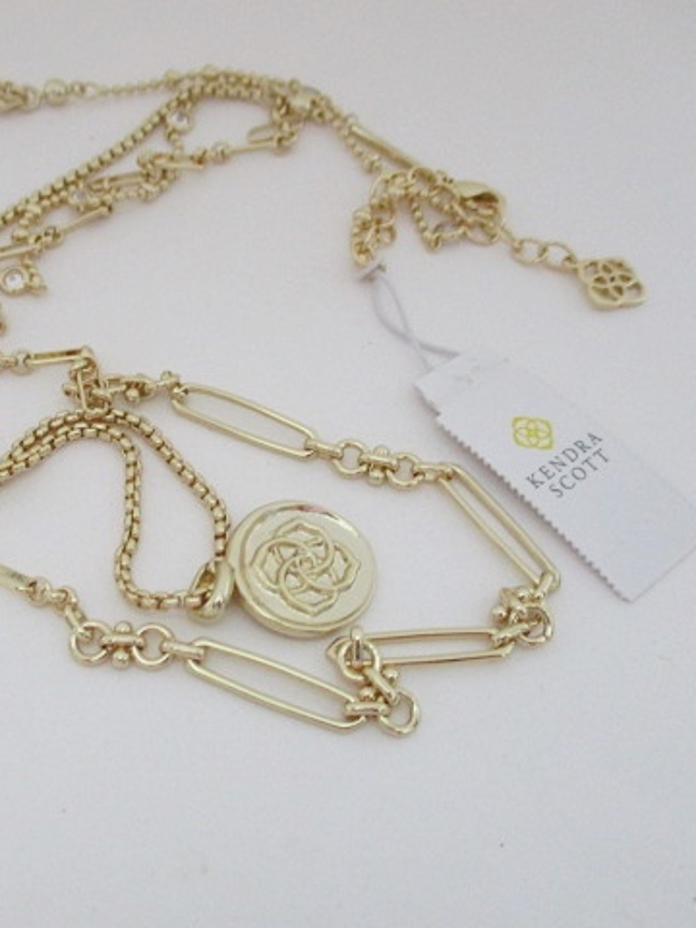 KENDRA SCOTT - Medallion Coin Multi Strand Necklace